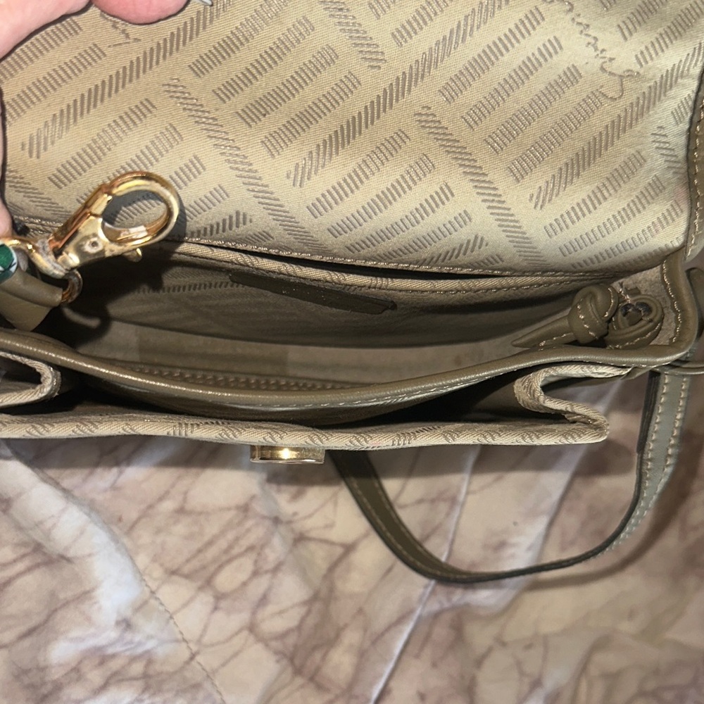 GIVENCHY Beige Patterned Crossbody Bag - image 9